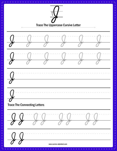 cursive capital c|cursive j's.